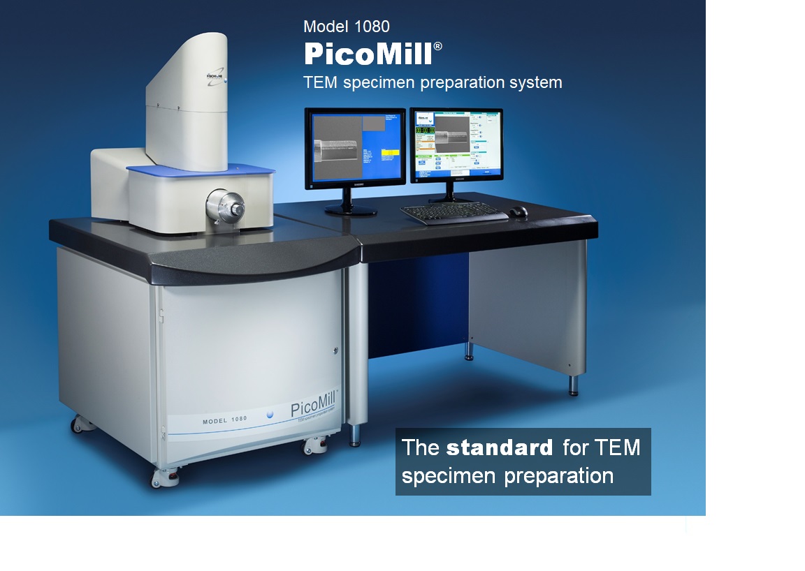 МОДЕЛЬ 1080 PicoMill® – система подготовки образцов для просвечивающей электронной микроскопии (ТЕМ)
