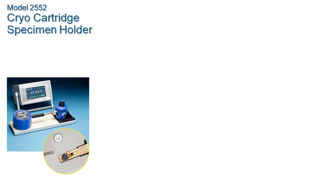 МОДЕЛЬ 2552 Держатель образцов с крио-картриджем